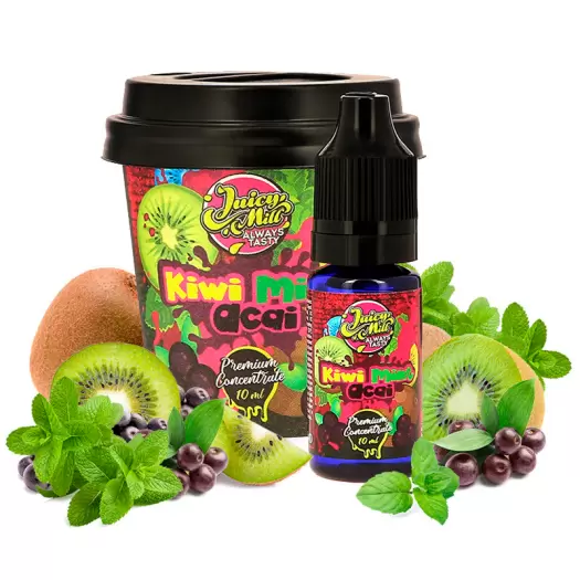 NS KIWI MINT ACAI JUICY MILL WHOOP SALES 10ML 10MG