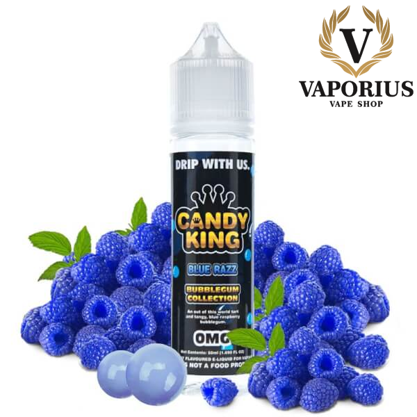 BLUE RAZZ CANDY KING 50ML 0MG