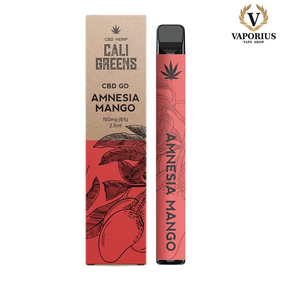CBD DESECHABLE CALI GREENS AMNESIA MANGO