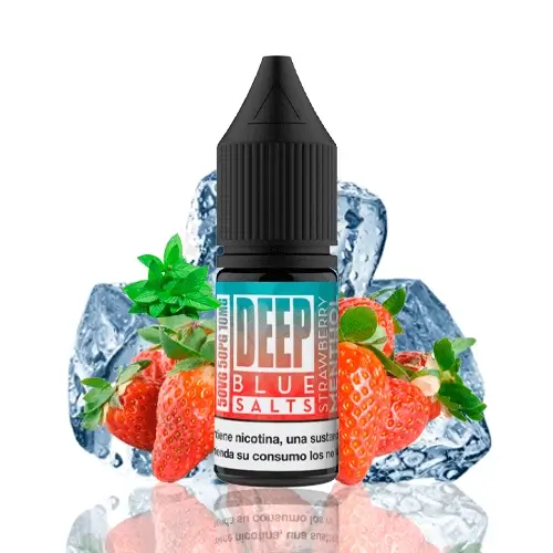 STRAWBERRY MENTHOL DEEP BLUE 10ML