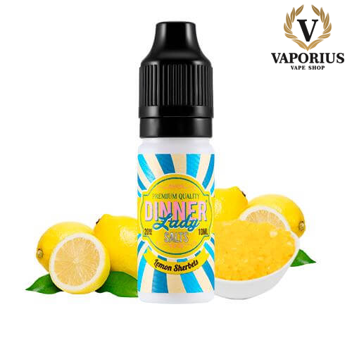 LEMON SHERBETS DINNER LADY SALTS 10ML