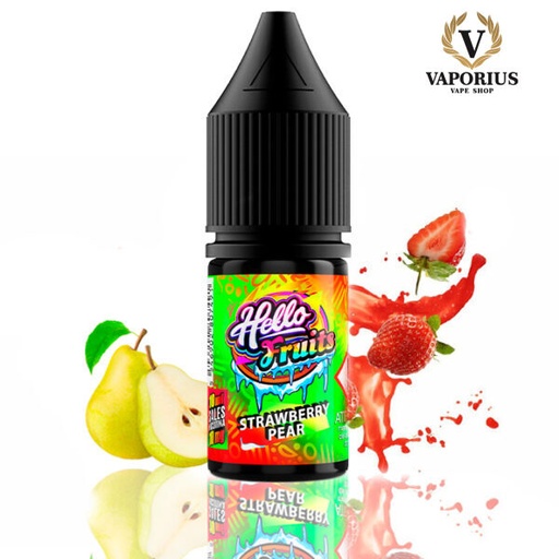 STRAWBERRY PEAR HELLO FRUITS 10ML