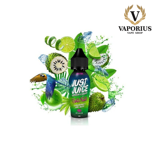 [v3088] GUANABANA LIME ICE EXOTIC FRUIT JUST JUICE 50ML 0MG