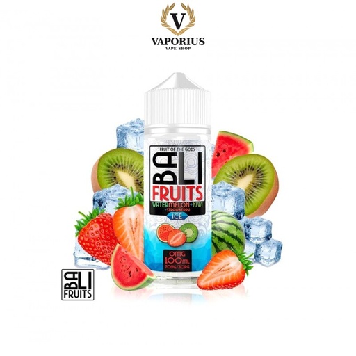 [V3084] WATERMELON KIWI STRAWBERRY BALI FRUITS BY KING CREST 100ML 0MG