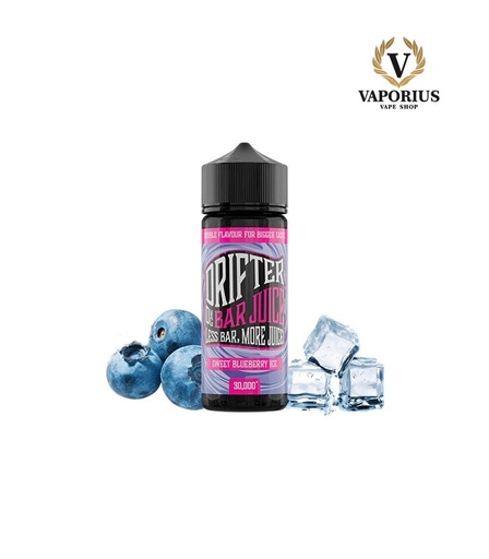 [V5387] SWEET BLUEBERRY ICE DRIFTER JUICE SAUZ 100ML