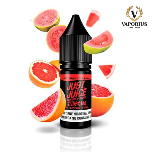 BLOOD ORANGE CITRUS GUAVA ON ICE JUST JUICE NIC SALTS 10ML