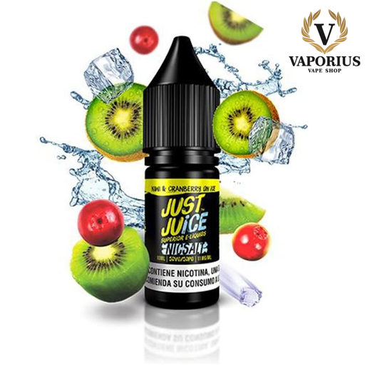 KIWI CRANBERRY ON ICE JUST JUICE NIC SALT 10ML