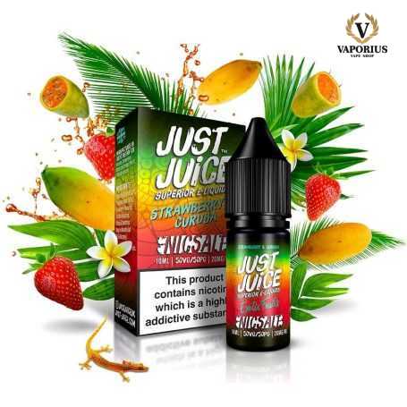 STRAWBERRY CURUBA JUST JUICE NIC SALT 10ML