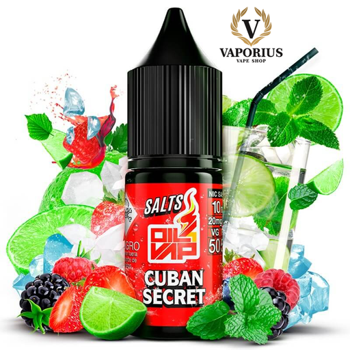 CUBAN SECRET OIL4VAP SALT 10MG