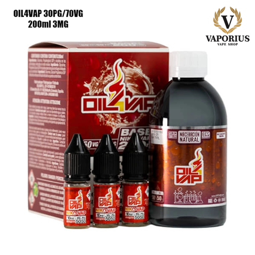 [V1025] OIL4VAP 30PG/70VG 200ml 3MG