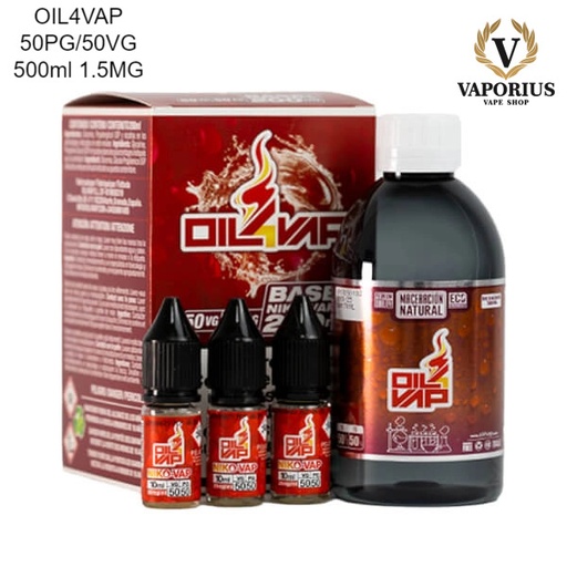 [V1033] OIL4VAP 50PG/50VG 500ml 1.5MG