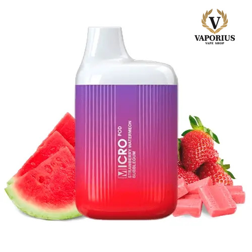 [V5063] STRAWBERRY WATERMELON BUBBLEGUM MICRO POD DESECHABLE 2%