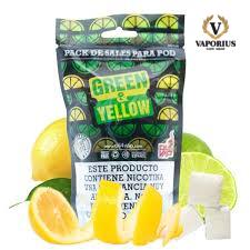 [V1578] GREEN & YELLOW PACK DE SALES