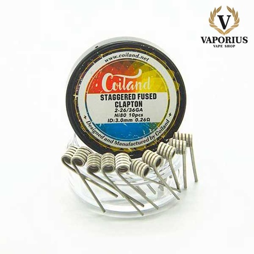 [V2299] COILAND STAGGERED FUSED CLAPTON 0.26 SINGLE
