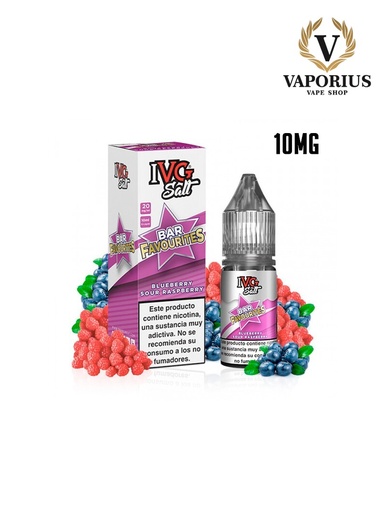 BLUEBERRY SOUR RASPBERRY I VG SALTS 10ML