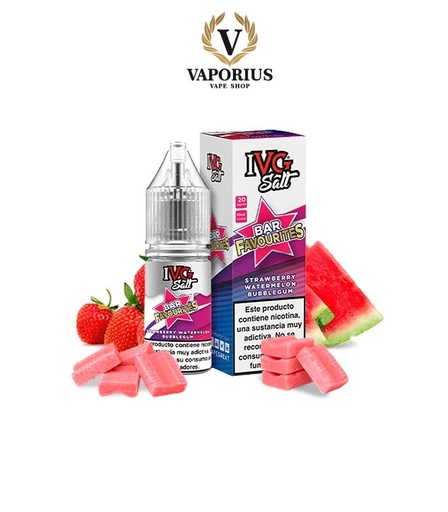 STRAWBERRY WATERMELON BUBBLEGUM I VG SALTS 10ML