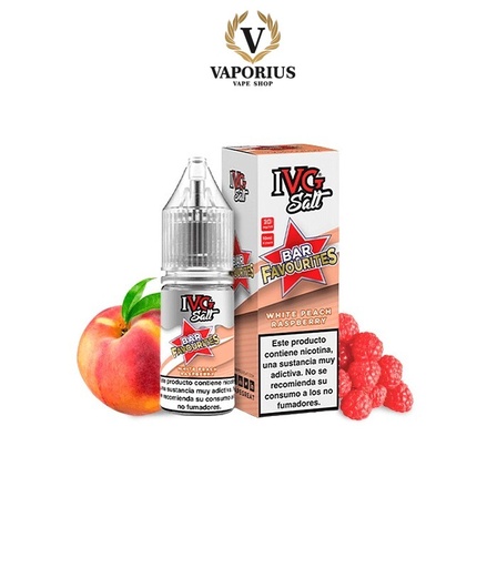 WHITE PEACH RASPBERRY I VG SALTS 10ML