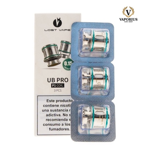 [V2901] RESISTENCIA UB PRO P1 0.15 Ohm LOST VAPE