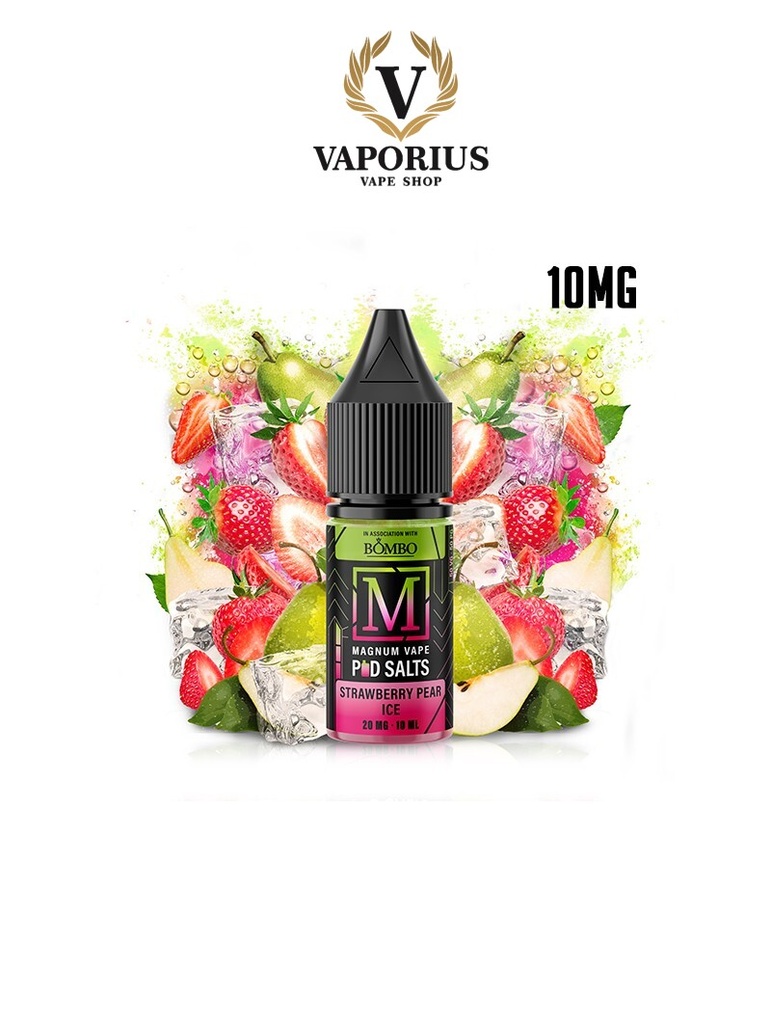 STRAWBERRY PEAR  MAGNUM VAPE NIC SALT 10ML