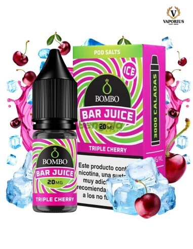 Triple Cherry 10ml  Bar Juice by Bombo