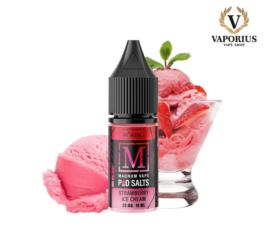 STRAWBERRY ICE CREAM MAGNUM VAPE NIC SALT 10ML
