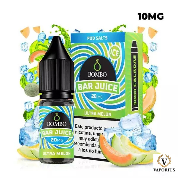 MELON MINT ICE 10ml BAR JUICE BY BOMBO