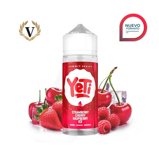 [2507] Yeti Summit Series Strawberry Cherry Raspberry Ice Longfill 10ml