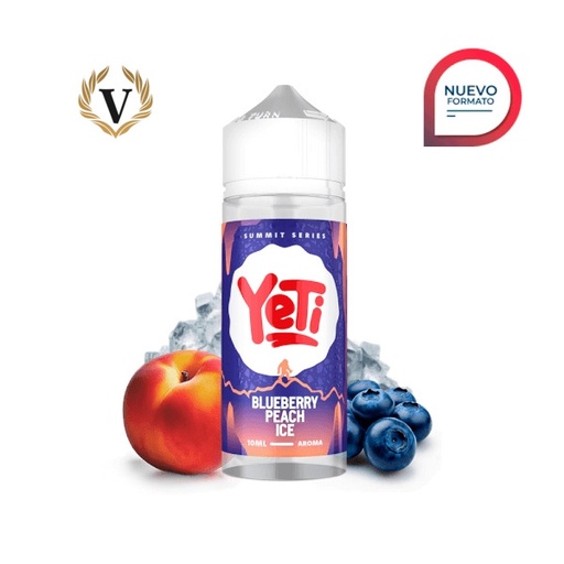 [2509] Yeti Summit Series Blueberry Peach Ice Longfill 10ml