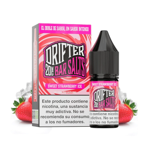[2936] SWEET STRAWBERRY ICE DRIFTER BAR SALTS 10ML 10MG