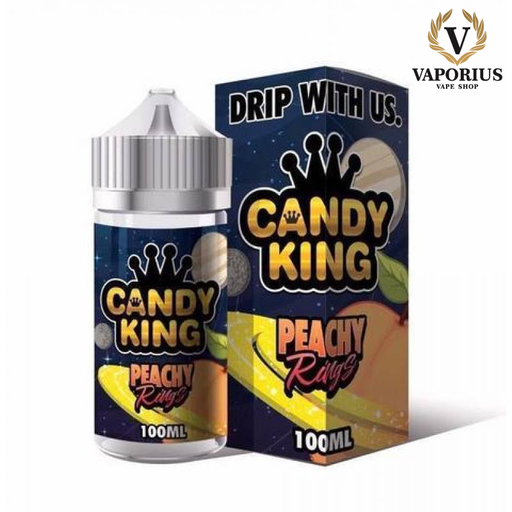 [V508] PEACHY RINGS CANDY KING 100ML 0MG