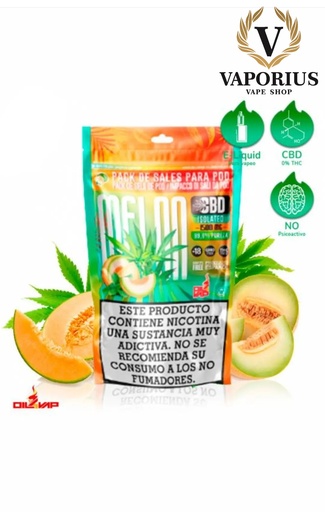 [V4135] PACK CBD + SALES WATERMELON 1500MG OIL4VAP