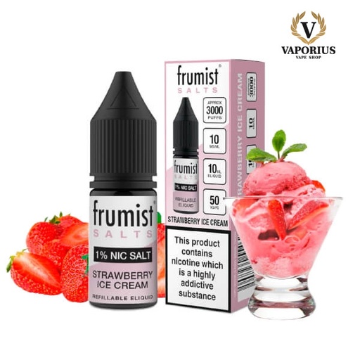 STRAWBERRY ICE CREAM FRUMIST SALTS 10ML