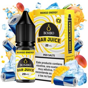 Mango Energy 10ml - Bombo Bar Juice - Nicotina : 20mg, Tamaño : 10 ml